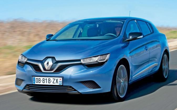 Модель Renault Megane 2014 года