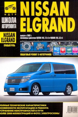 Книга по ремонту Nissan Elgrand