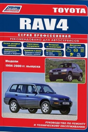 Руководство по эксплуатации Toyota RAV4 с 1996 года