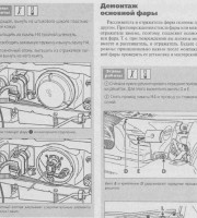 Демонтаж фары