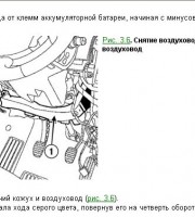 Снятие воздуховода
