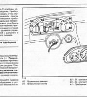 Приборная панель Mercedes-Benz 207D