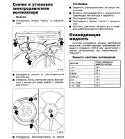 Снятие и установка электродвигателя вентилятора