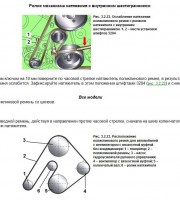 Натяжение ГРМ ремня