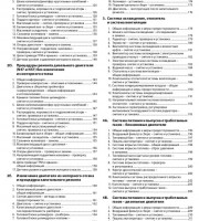 Содержание руководства по эксплуатации