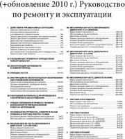 Содержание руководства по эксплуатации