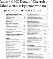 Содержание руководства по эксплуатации