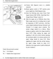 Проверка датчика кислорода