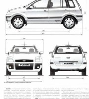 Габариты Ford Fusion