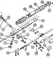 Рулевой механизм с ручным управлением