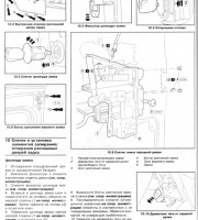 Снятие замка передней двери