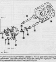 Звезда правого уравнивающего вала