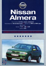 Книга по эксплуатации Nissan Almera N15 1995 - 1999 гг., скачать ...