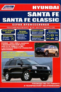 Руководство по ремонту и обслуживанию Hyundai Santa Fe