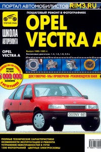 Книга по эксплуатации и обслуживанию Opel Vectra A Книга по ремонту Opel Vectra A